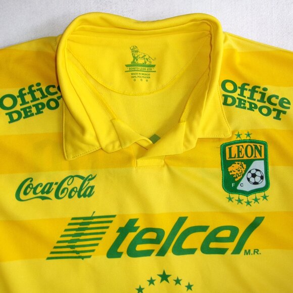 Leon FC‎ Football Soccer Jersey 100% Authentic Pirma Sz Large 2015-2016 - Picture 2 of 3